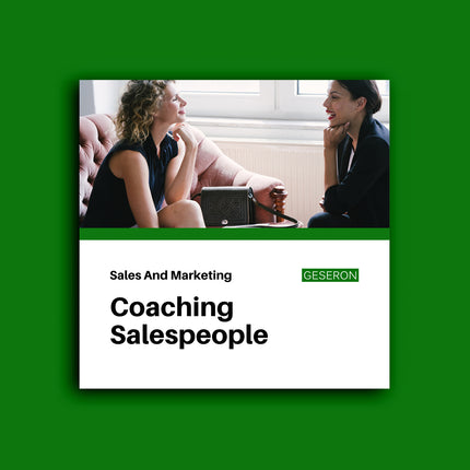 Coaching Salespeople