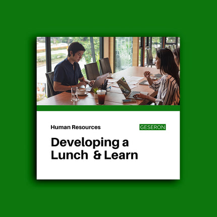 Developing a Lunch and Learn
