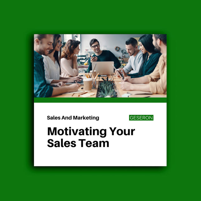 Motivating Your Sales Team