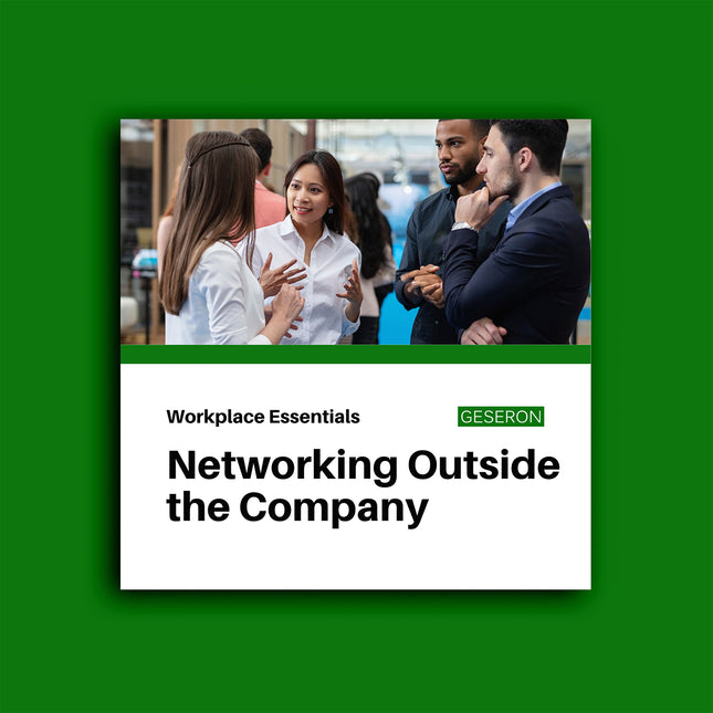 Networking Outside the Company